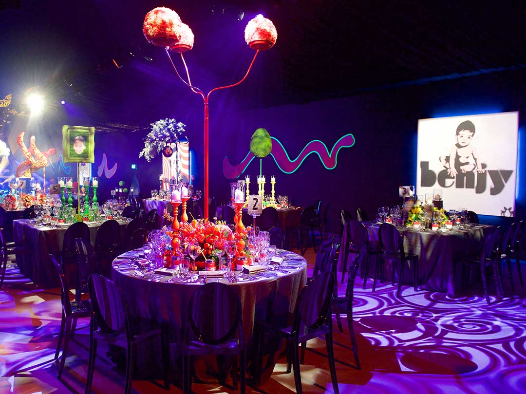 Luxury Event Contemporary Art Barmitzvah Party Marquee JustSeventy